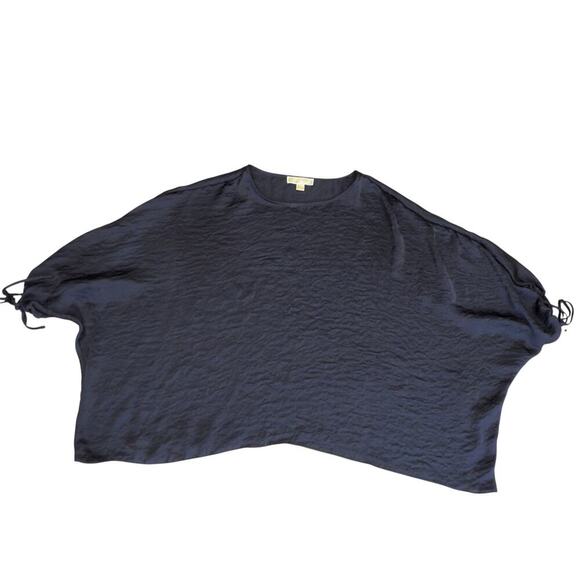 MICHAEL Michael Kors black oversized blouse size large - Picture 6 of 8